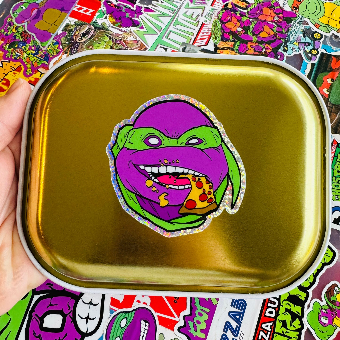 Ninja Toitles 7” Aluminum Tray