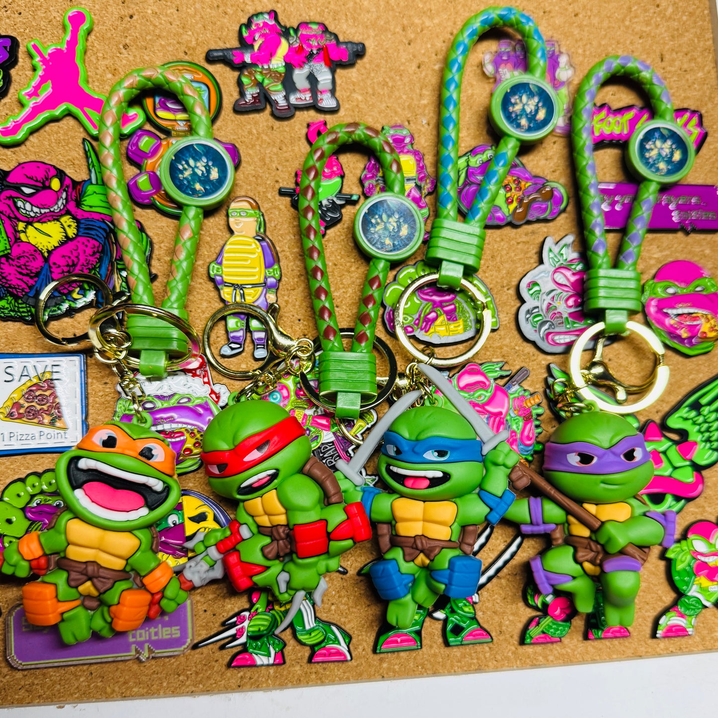 NEW 2024' Ninja Toitles Keychain!