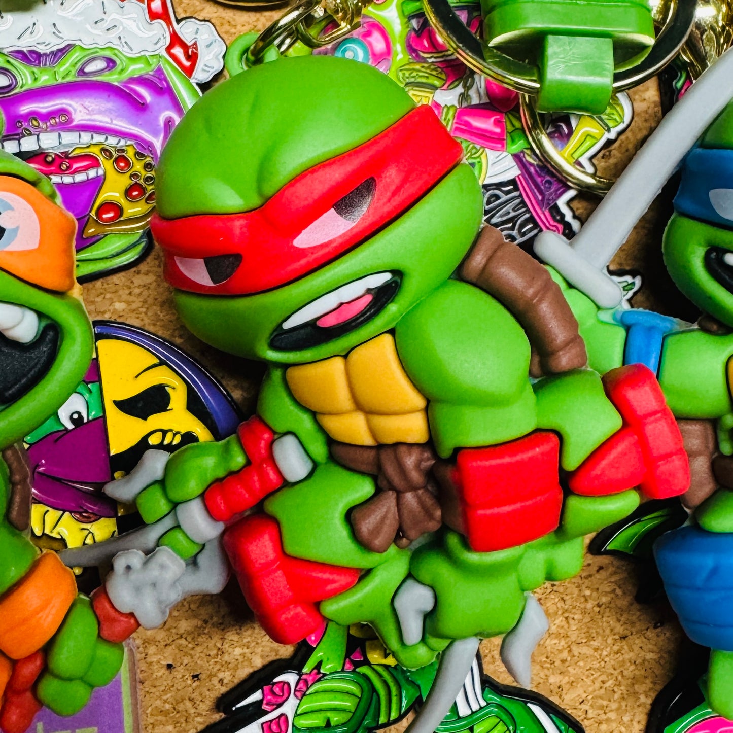 NEW 2024' Ninja Toitles Keychain!