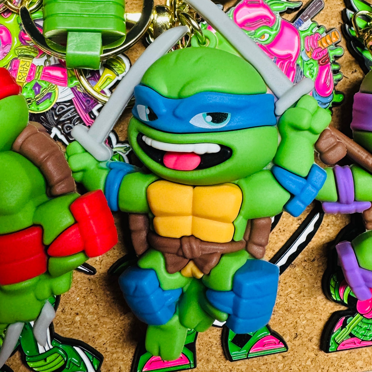 NEW 2024' Ninja Toitles Keychain!