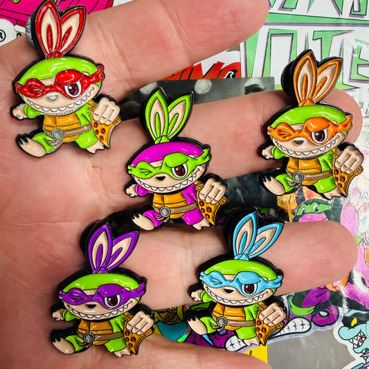 "Lafufu Toitles" 1.5" Soft Enamel Pins