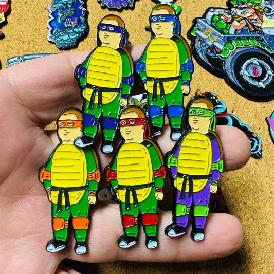 "That Toitle Ain't Right" 2" Soft Enamel Pins