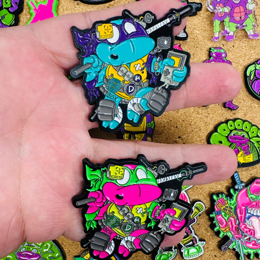 "DonniEnox" 2" Soft Enamel Pins
