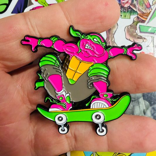 "Toitle Pro Skater" 2" Soft Enamel Pins